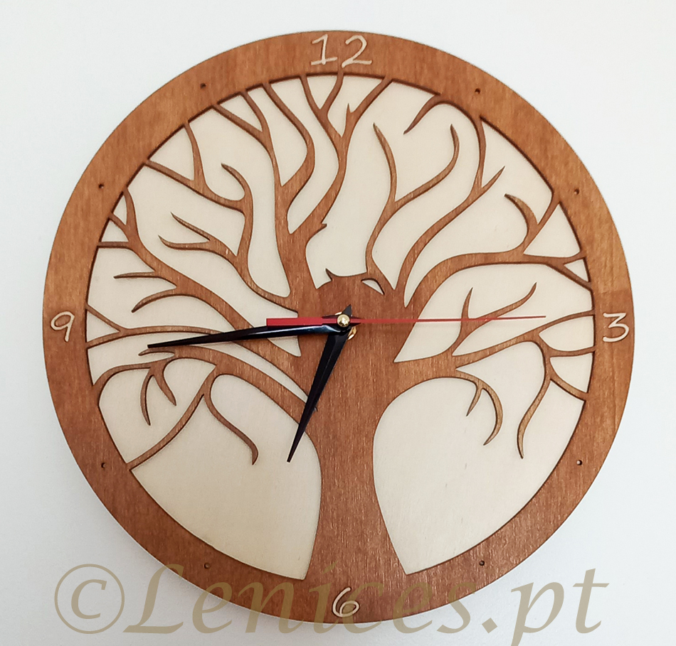 Relógio Árvore da vida